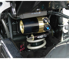 Z750/R 07/14 リアショック M46R 油圧プリロードアジャスター付き