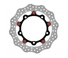 Floating Brake Disc Elite Line  267/132/5 mm