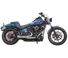 Softail Sport Glide/Heritage(18-19) Milwaukee-Eight 2in1フルエキ/ショート ターンアウト