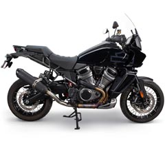 Pan America 1250(21-) スリップオン/S1R ステンレス 艶消しブラック