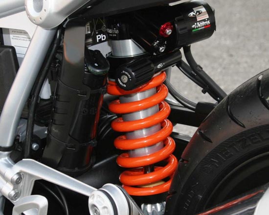 マトリスS1000RR リアショック M46R 油圧プリロードアジャスター付き 